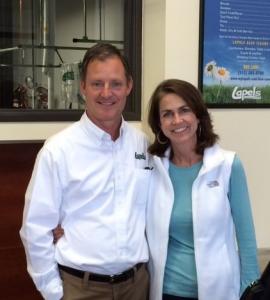 photo of Doug and Janna Arney of Lapels Dry Cleaning of Bee Cave, TX