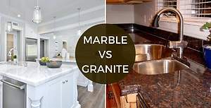 Comparison of Marble and Granite | Bearable Cost of Granite Countertops